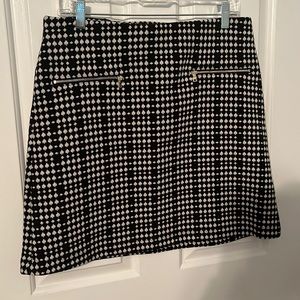 LOFT patterned knit skirt